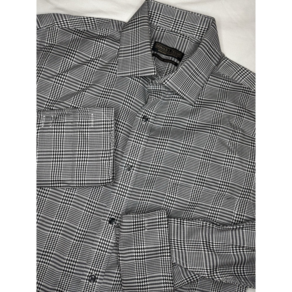 Donald J. Trump Signature Collection Non Iron Classic Fit Shirt Men's 16 34/35